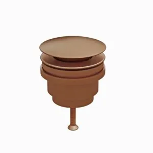 Clickwaste afvoerplug copper 5/4 zonder overloop