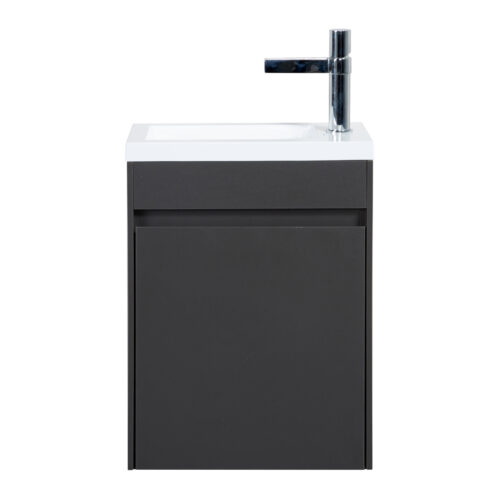 Fonteinmeubel Antonio 40cm mat grijs