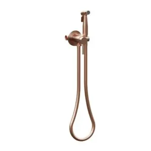 Bidetset met handdouche copper warm/koud