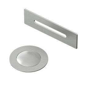 Clickwaste badafvoer inclusief overloop Rvs