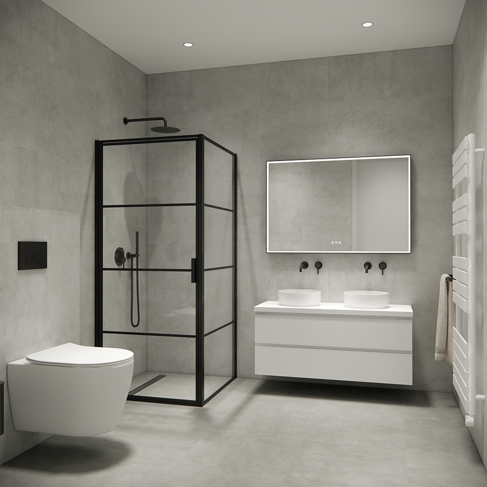 Complete badkamer in Moderne stijl