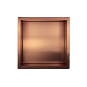 Copper RVS Inbouwnis 30x30x10cm