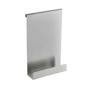 Doucherek 25x40cm Rvs