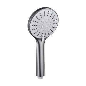 Handdouche rond 5 standen Gun metal