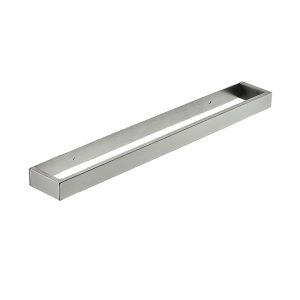 Handdoekbeugel gun metal rechthoekig
