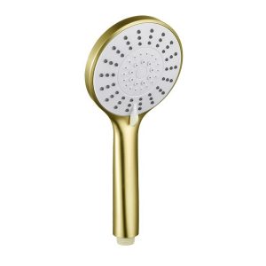 Handdouche rond 5 standen Mat goud