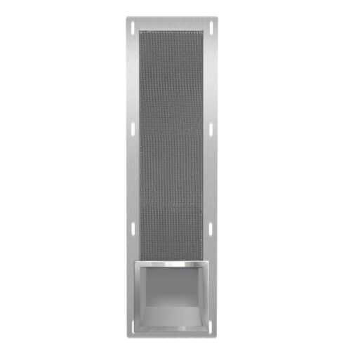 Inbouw reserve toiletrolhouder Rvs zonder klep
