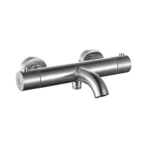 Thermostatische opbouw badkraan volledig Rvs