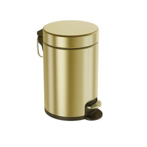 Pedaalemmer 3L softclose mat goud