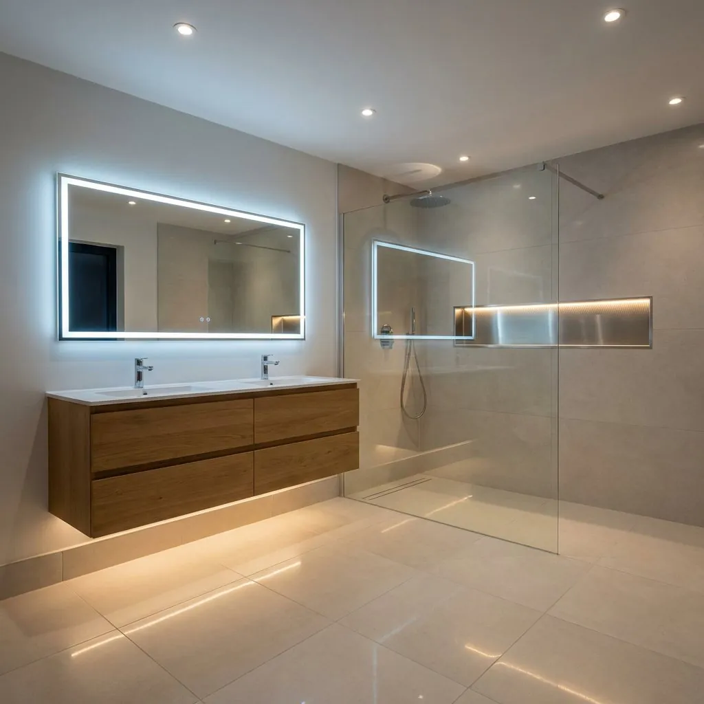 Badkamer verlichting inspiratie