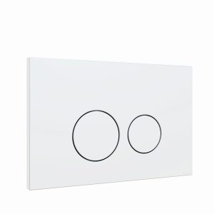 Bedieningspaneel Flat mat wit