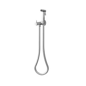 Bidetset met handdouche volledig rvs koud water