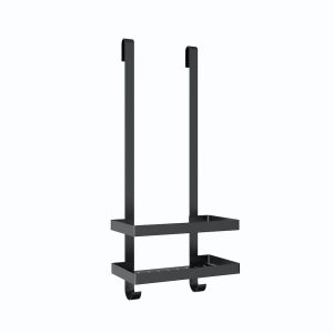 Doucherek en shampoohouder 52cm gun metal
