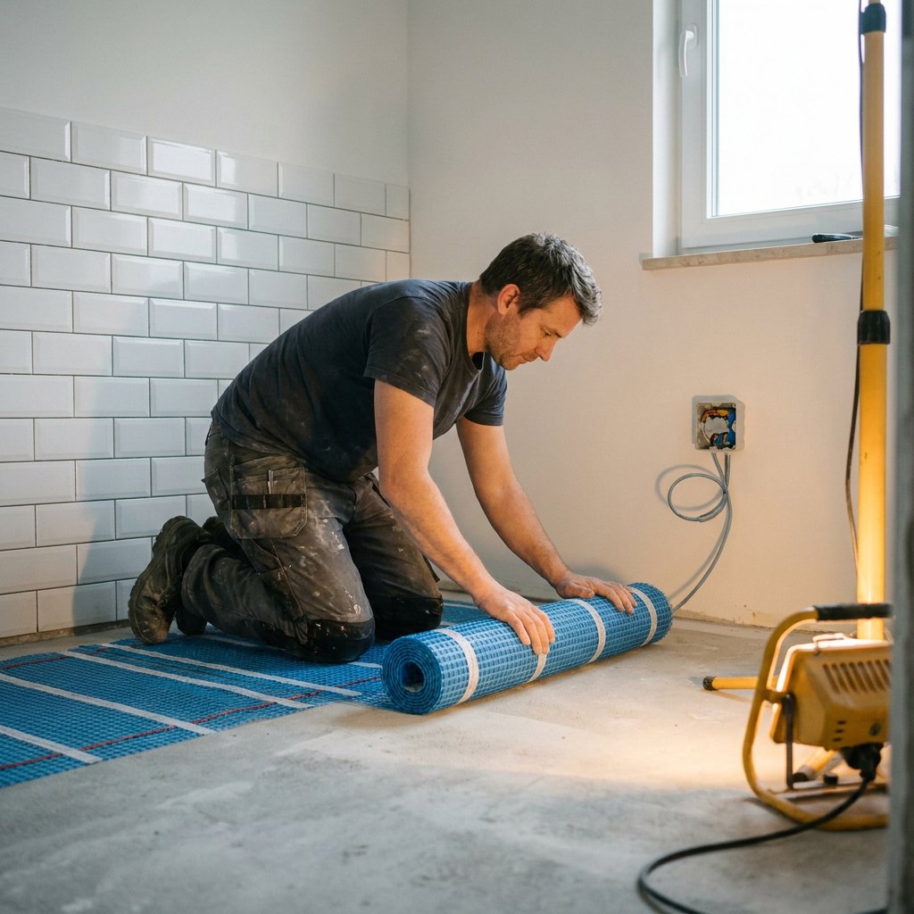Elektrische vloerverwarming aanleggen