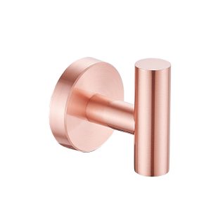 Handdoekhaak mat rosé goud