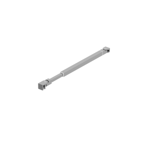 Stabilisatiestang hoek 45 graden 45-70cm Rvs
