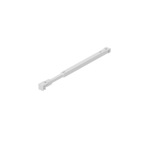 Stabilisatiestang hoek 45 graden 45-70cm mat wit