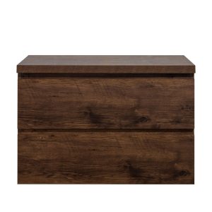 Badkamermeubel Summer voor waskom 80cm walnoot