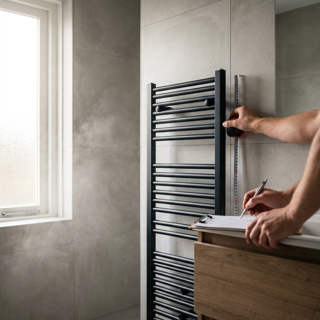 Vermogen badkamer radiator