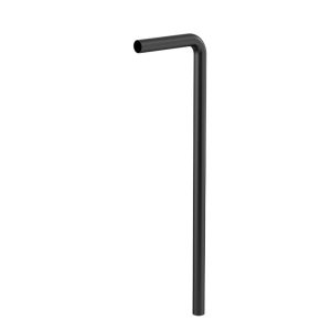 Vloerbuis mat zwart 750x220x32 mm