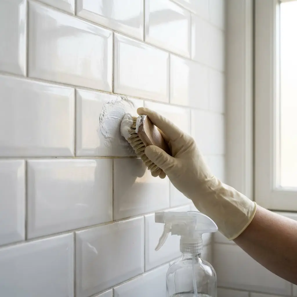 Voegen badkamer schoonmaken